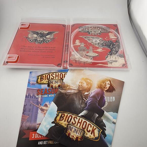 NO GAME- PLAYSTATION 3 BIOSHOCK INFINITE CASE & COVER ART **NO GAME INCLUDED*** - Picture 3 of 3